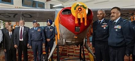IAF HERITAGE CENTRE RECEIVES ‘AIR FORCE KANPUR-I’ ACCOLADE POSSESSION FROM PEC