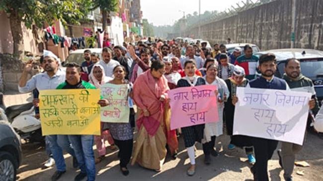 भाजपा शासित नगर निगम वार्ड 19 के साथ सौतेला व्यवहार: मुसावत