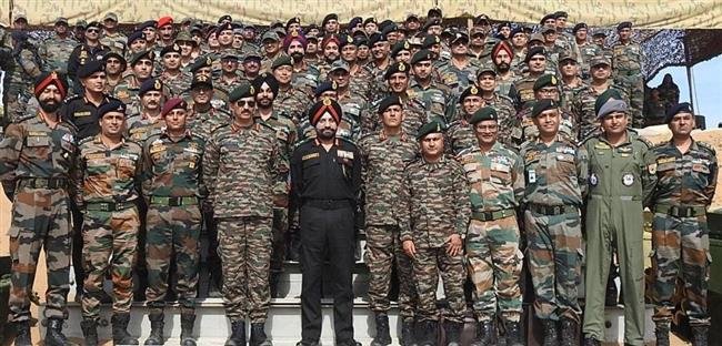 INTEGRATED FIRE POWER EXERCISE “SHATRU NASH” CONDUCTED IN THAR DESERT