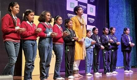 CHITKARA INTERNATIONAL SCHOOL, HOSTS SPIC MACAY WORKSHOP