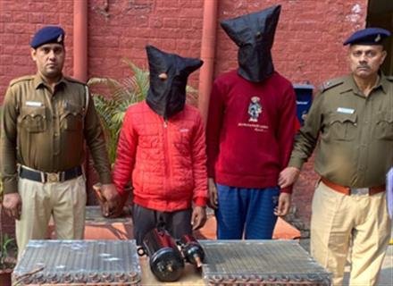 CHANDIGARH POLICE NABS TWO DRUG ADDICTS ACCUSED IN THEFT CASE,SOLVED MANY CASES