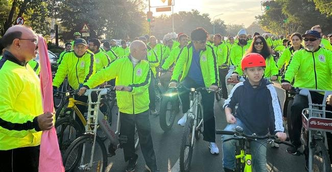CHANDIGARH CAG OFFICE ORGANISES A CYCLOTHON AS PART OF AUDIT DIWAS CELEBRATIONS