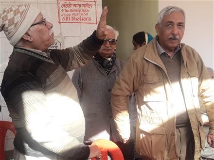 उपमन्यु ब्राहम्ण परिवार ने कुलदेवी के मंदिर में मनाया सालाना समारोह