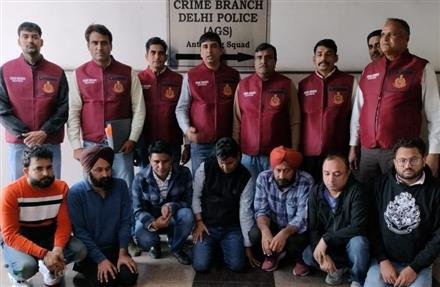 DELHI CRIME BRANCH BUSTED FAKE VISA RACKET OPERATED FROM CONNAUGHT PLACE , EIGHT AMONG MASTERMIND ARRESTED
