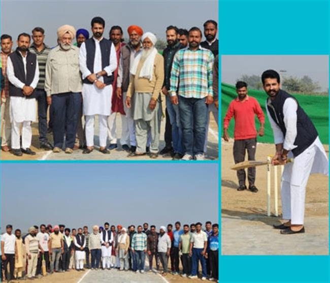 तूतवाला में क्रिकेट टूर्नामेंट का आयोजन