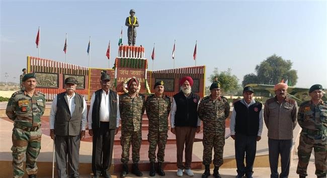 ANNIVERSARY OF THE EPIC BATTLE OF LAUNGEWALA CELEBRATED AS “PARAKRAM DIWAS”