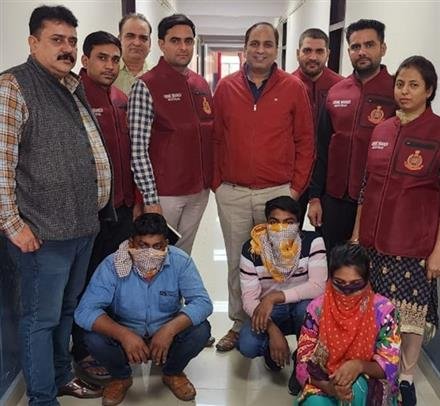 THREE DRUGS SUPPLIERS AND ONE DRUG PEDDELER NABBED, RECOVERED GANJA TRANSPORTED FROM VISHAKHAPATTNAM