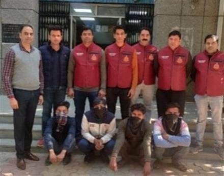 INTERSTATE GANG OF BURGLARS BUSTED, FOUR ARRESTED WITH HUGH RECOVERY OF STOLEN GOODS