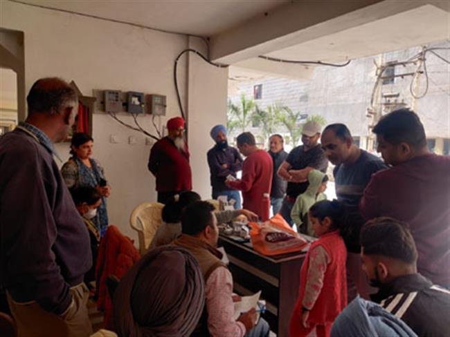 प्लेटीनम सोसाइटी में फैला डायरिया, सेहत विभाग ने ने लगाया कैंप