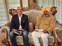 अबोहर में चल रहे विकास कार्यों के संदर्भ में विधायक संदीप जाखड़ ने की वित्त मंत्री से मुलाकात