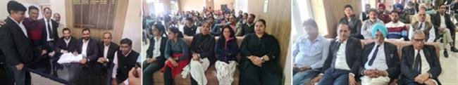 बार एसोसिएशन की नवनिर्वाचित टीम ने संभाला पदभार