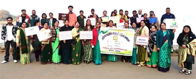 अखिल भारतीय मारवाड़ी महिला संगठन ने अंगदान-महादान का संदेश दिया