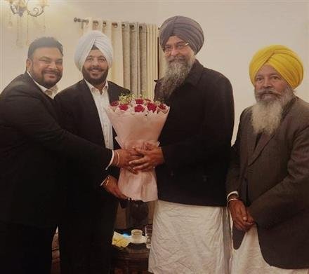 PRESIDENT OF PUNJAB AND HARYANA HIGH COURT BAR ASSOCIATION MEETS PUNJAB VIDHAN SABHA SPEAKER