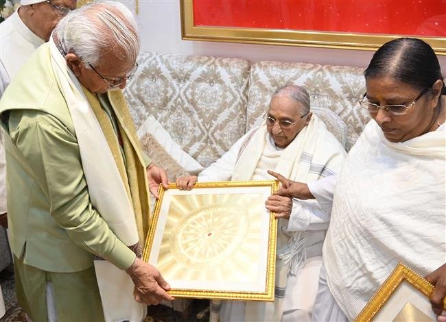 SPIRITUAL DEVELOPMENT IS THE KEY TO SUCCESS: CM KHATTAR