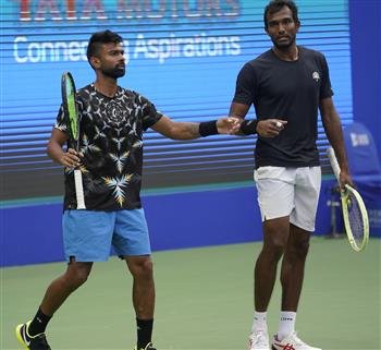 BALAJI AND JEEVAN UPSET 2ND SEEDS JACKSON AND NATHANIEL