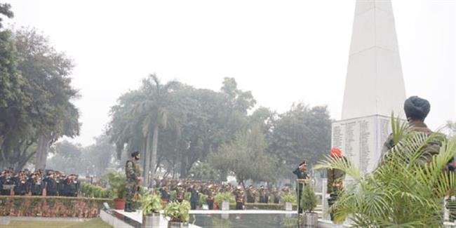 पश्चिमी कमान ने सेना दिवस मनाया