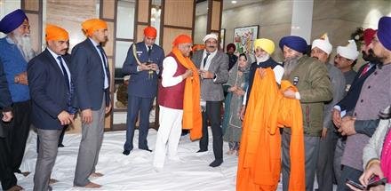 UT ADMINISTRATOR PARTICIPATED IN THE OFFICE WARMING CEREMONY OF THE CHANDIGARH SECRETARIAT