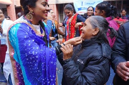 SPECIAL LOHRI CELEBRATIONS  ORGANISED BY NGO TAMMANA AT SAMARTH -HOME AND ASHREYA