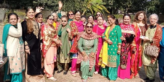 LADIES CLUB CELEBERATES LOHRI WITH  GREAT ENTHUSISM
