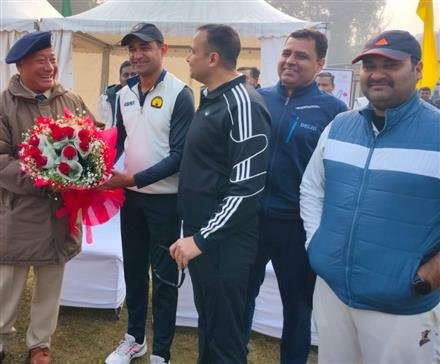 DELHI POLICE CRICKET TROPHY LAUNCHED.