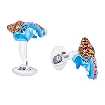 UPSET HINDUS URGE NEW YORK FIRM TO WITHDRAW LORD GANESHA $940 CUFFLINKS & APOLOGIZE