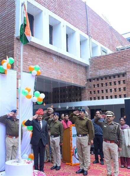THE 74TH REPUBLIC DAY OF INDIA WAS CELEBRATED WITH GREAT FANFARE I