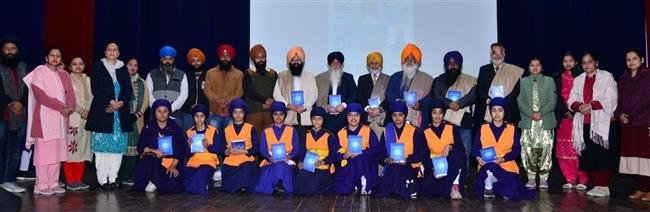 GATKA WORKSHOP FOR GIRLS AT KHALSA COLLEGE FOR WOMEN, LUDHIANA TO IMPART SELF DEFENCE