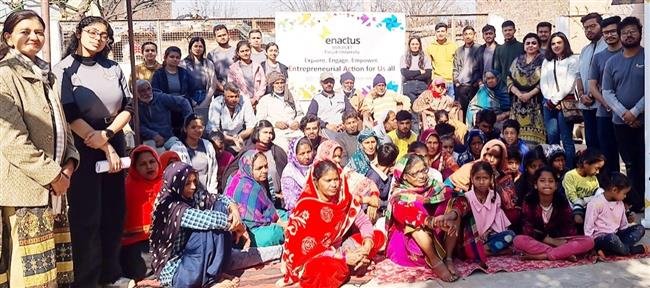 FINANCIAL LITERACY WORKSHOP FOR POTTERS OF MALOYA BY ENACTUS TEAM OF PANJAB UNIVERSITY