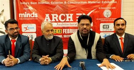 UNIQUE FOUR-DAY EXPO ARCHEX ON INTERIORS, EXTERIORS AND CONSTRUCTION MATERIAL   FROM FEB 10 IN CHANDIGARH