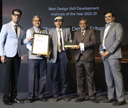 CHANDIGARH DESIGN SCHOOL BAGS BEST DESIGN SKILL INSTITUTE OF THE YEAR AWARD AT INDIAN EDUCATION AND EDTECH AWARDS