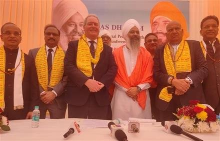 'PEACE AND HARMONY IS THE ONLY WAY FOR THE DEVELOPMENT OF THE WORLD' :  MAHARAJ TRILOCHAN DARSHAN DAS JI