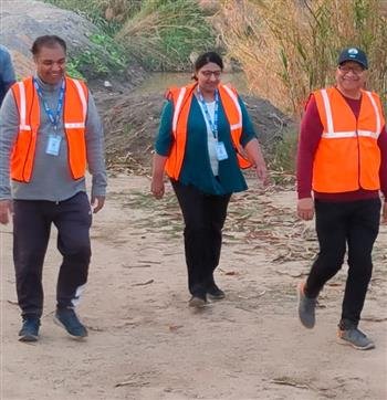 NGO TAMMANA ORGANISED A NATURE TRAIL AT THE LAKE RESERVE FOREST