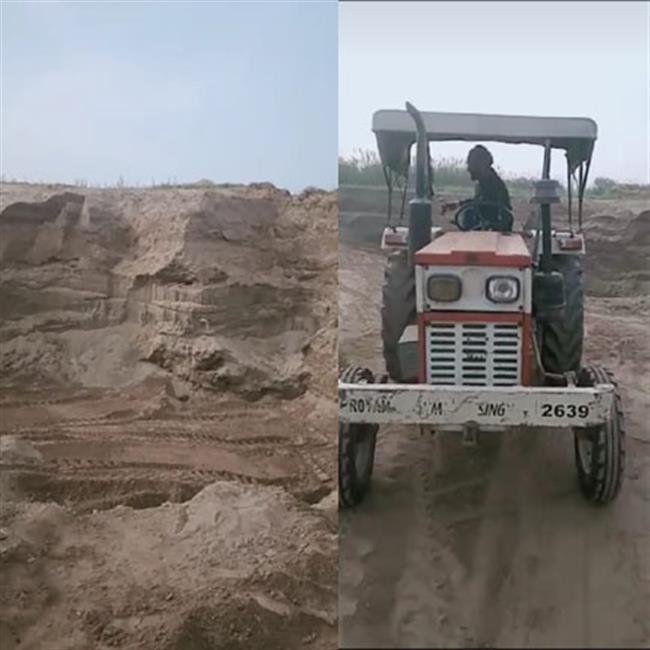 डेराबस्सी: थमने का नाम नहीं ले रहा अवैध खनन का कारोबार