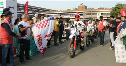 36TH EDITION OF SJOBA RALLY FLAGGED-OFF,  22 FOUR WHEELERS, 53 TWO WHEELERS, 15 TEAMS IN TSD TAKING PART