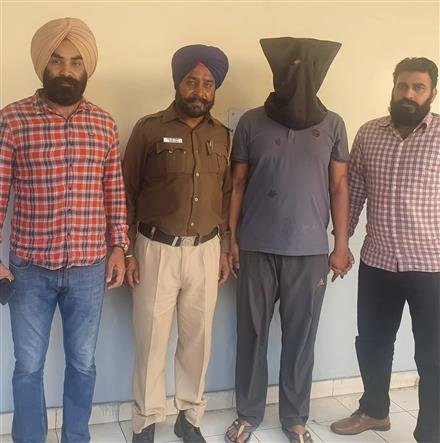 KAPURTHALA YOUTH ARRESTED  ON SUPPLY HEROIN IN CHANDIGHARH, MOHALI AND PANCHKULA , GOT TRANSANCTION OF 27 LACS