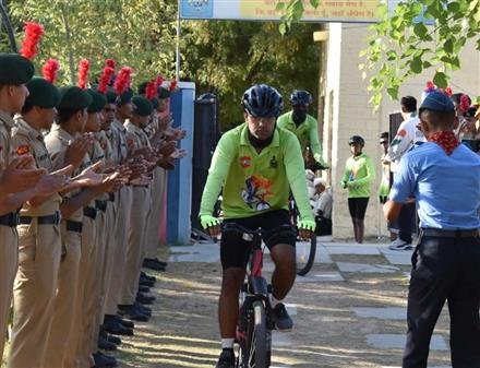 KONARK SAPPERS CYCLING EXPEDITION REACHES SINDHORI