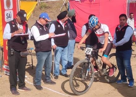 19वीं राष्ट्रीय माउंटेन बाइक प्रतियोगिता में अंतर्राष्ट्रीय खिलाडी जलवा दिखाने के लिए पहुंचे मोरनी