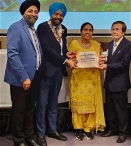 CHANDIGARH BASED DOCTORS HONOURED AT 19TH IOS MID YEAR CONVENTION AT VIETNAM