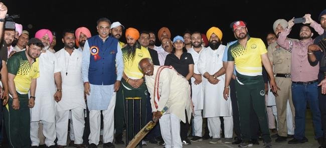 PUNJAB VIDHAN SABHA SPEAKER'S XI BEAT HARYANA VIDHAN SABHA SPEAKER'S XI BY 95 RUNS