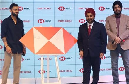 HSBC DOUBLES DOWN ON INDIA,  SIGNS VIRAT KOHLI AS THEIR BRAND INFLUENCER