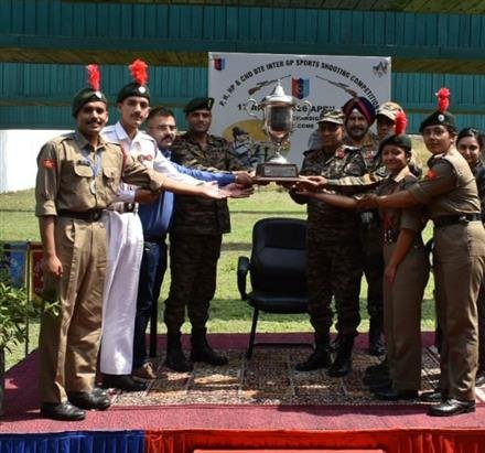 NCC GROUP UT CHANDIGARH WINS NCC SHOOTING CHAMPIONSHIP