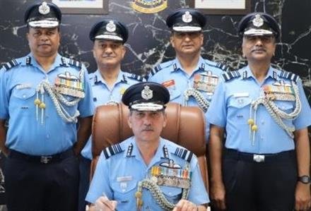 AIR MARSHAL NARMDESHWAR TIWARI IS THE NEW AOC-IN-C, SOUTH WESTERN AIR COMMAND