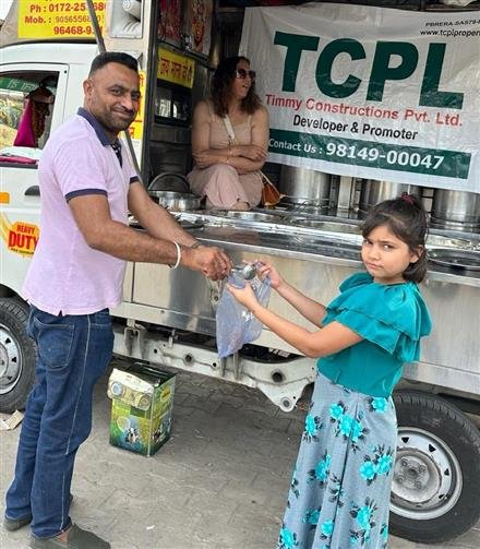 टिम्मी कंट्रक्शंस प्राइवेट लिमिटेड ने लगाया अपने कार्यलयों में लंगर,  पंजाब की अमन और शांति के लिए की अरदास