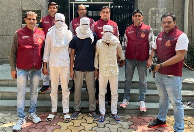 CRIME BRANCH BUSTS 3 EXTORTION MODULES OF GOLDY BRAR – LAWRENCE BISHNOI-KALA JATHEDI-NARESH SETHI – SAMPAT NEHRA SYNDICATE