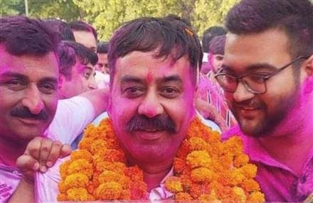 BUNTY AZAD ELECTED GANGANAGAR CLUB PRESIDENT