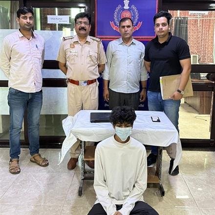 CYBER STALKER TAKING REVENGE ON EX-FEMALE FRIEND  STUDENT ARRESTED