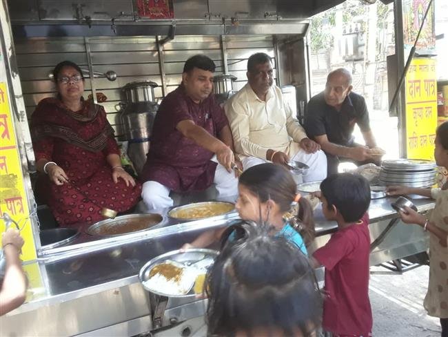 श्री श्याम करुणा फाउंडे्शन ने लगाया 60वां भंडारा