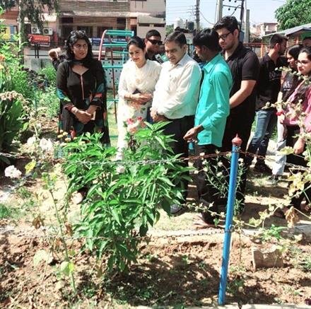 HERBAL GARDEN INAUGURATED AT GMSSS 38 WEST