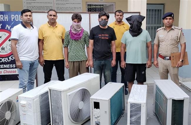 DRUG ADDICTS COMES FROM AMRITSAR TO CHANDIGARH, STEELS SPLIT ACS OUTER UNITS,15 RECOVERED