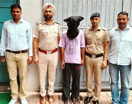 CHANDIGARH POLICE NABBED YOUTH WITH STOLEN ACTIVA